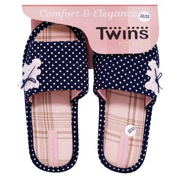 Twins Bear Children's Home Slippers s.30-35 - buy, prices for - photo 1