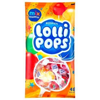 Roshen Lollipops Caramel with Yoghurt Flavors 920g - buy, prices for - photo 2