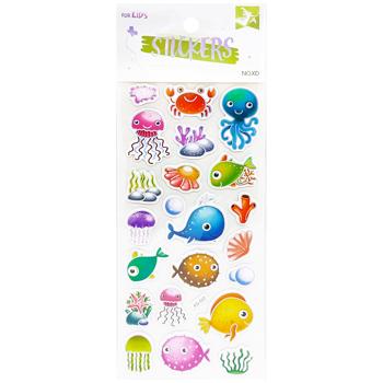 Наклейки Микс XD 22701 - купить, цены на КОСМОС - фото 3