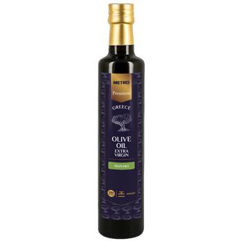 Масло оливковое Metro Рremium Manaki Extra Virgin 0,5л