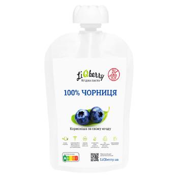 Паста LiQberry з чорниціі 100г д/п - купить, цены на Grono - фото 1