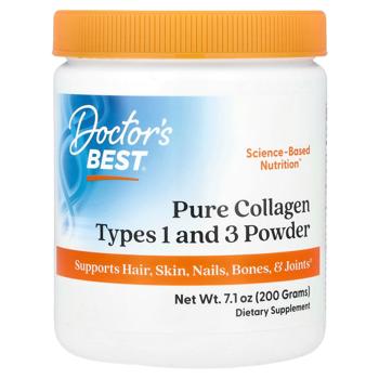 Коллаген Doctor's Best тип 1 і 3 200г - купить, цены на Biotus - фото 1