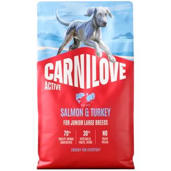 Корм сухий Carnilove Active з лососем та індичкою для цуценят великих порід 4кг - купити, ціни на MasterZoo - фото 1