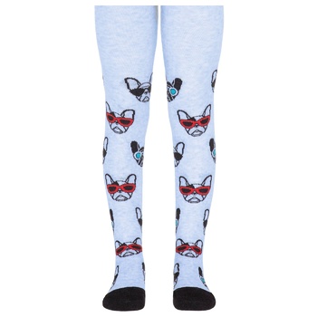 Колготи дитячі Conte Kids Tip-Top р.92-98 світло-блакитний - купити, ціни на КОСМОС - фото 2