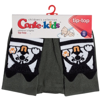 Колготы детские Conte Kids Tip-Top хаки размер 116-122 - купить, цены на - фото 3