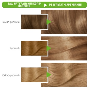 Фарба для волосся Garnier Color Naturals Creme з 3-ма оліями 8.00 Глибокий пшеничний - купити, ціни на NOVUS - фото 6