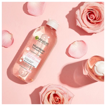 Garnier Skin Naturals With Rose Micellar Water 400ml - buy, prices for NOVUS - photo 3