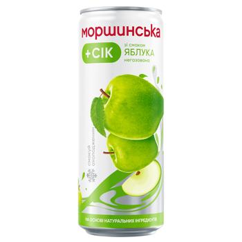 Напиток негазированный Моршинская Яблоко 0,33л - купить, цены на КОСМОС - фото 1