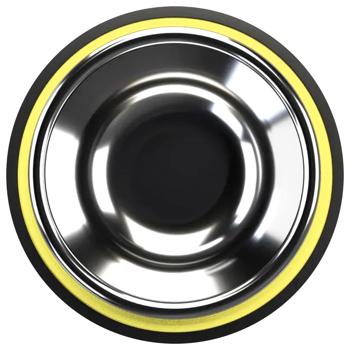 MasterZoo Metal Bowl 300ml Yellow - buy, prices for MasterZoo - photo 2