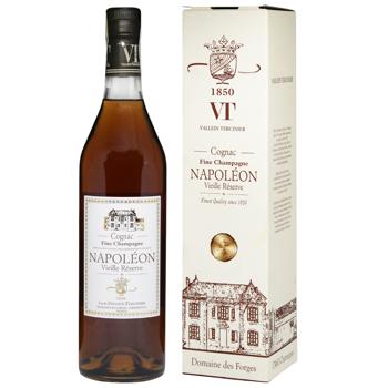 Vallein Tercinier Napoleon Cognac 40% 0.7l - buy, prices for COSMOS - photo 1