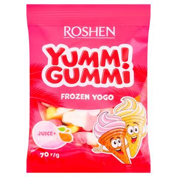 Конфеты Roshen Yummi Gummi Frozen Yogo 70г - купить, цены на Biotus - фото 1