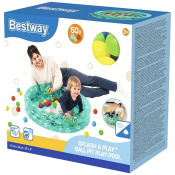 Bestway Splash & Play Ball Pit Play Pool 91x21cm - buy, prices for Tavria V - photo 1