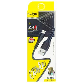 Кабель передачі даних Android-Mirco USB 1м S-102 арт. 17488-12 И208 - купить, цены на КОСМОС - фото 3