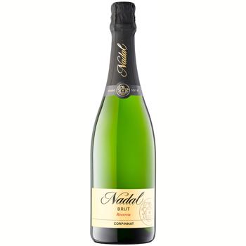 Nadal Corpinnat Brut Reserva White Dry Sparkling Wine 12% 0.75l - buy, prices for MasterZoo - photo 1