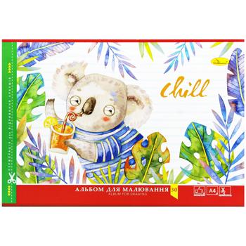 Apelsin Drawing Album with Staple and Perforation 30 Sheets in assortment - buy, prices for - photo 2