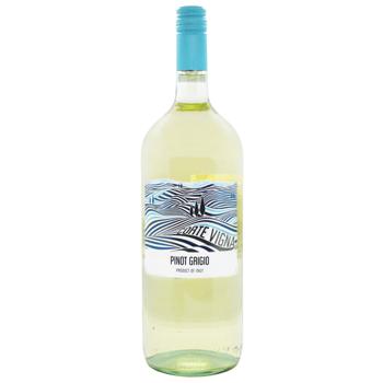 Вино Corte Vigna Піно Гріджіо біле сухе 11% 1,5л