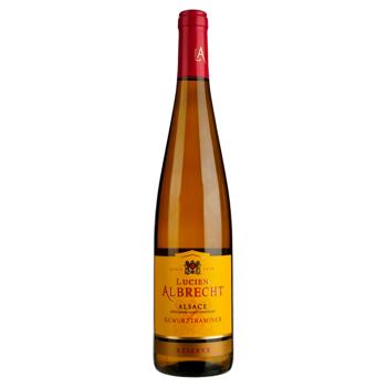 Вино Lucien Albrecht Gewurztraminer Reserve белое полусухое 14% 0,75л