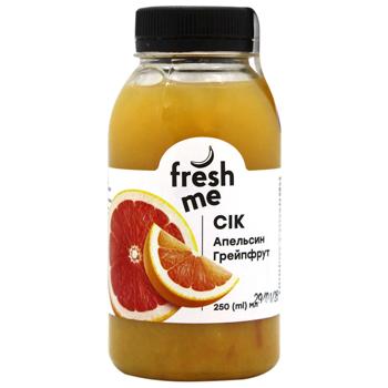 FreshMe Orange Juice with Grapefruit Puree 250ml - buy, prices for COSMOS - photo 1