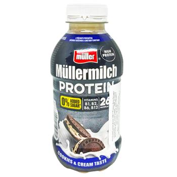 Напиток молочный Müller Protein Печенье со сливками 1,5% 400г - купить, цены на КОСМОС - фото 2