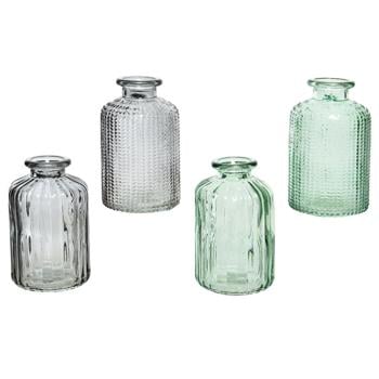 Decoris Glass Vase 6.5x10cm in assortment - buy, prices for METRO - photo 1