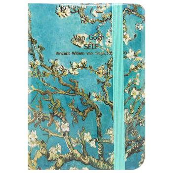Buromax Almond Branches Turquoise Notebook A7 80 sheets - buy, prices for MegaMarket - photo 1
