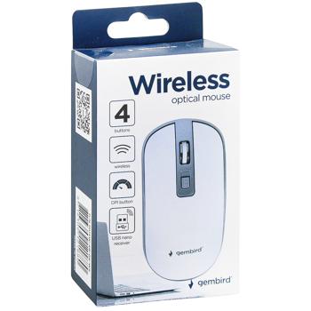 Gembird MUSW-4B-06-WS Wireless Mouse - buy, prices for Auchan - photo 3