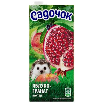 Нектар Садочок яблочно-гранатовый 0,95л - купить, цены на Чудо Маркет - фото 5