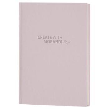 Buromax Morandi Style Checkered Notebook A5 80pages Powder