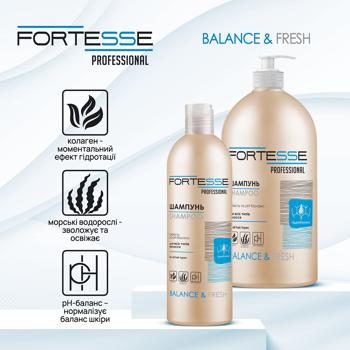 Fortesse Pro Balance Shampoo 400ml - buy, prices for MegaMarket - photo 2