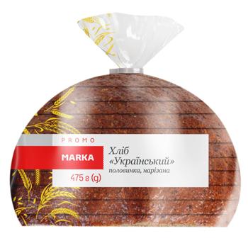 Marka Promo Ukrainian Sliced Half Bread 475g