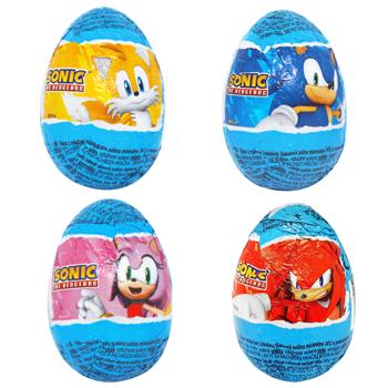 Zaini Sonic Chocolate Egg with Surprise 20g - buy, prices for COSMOS - photo 1