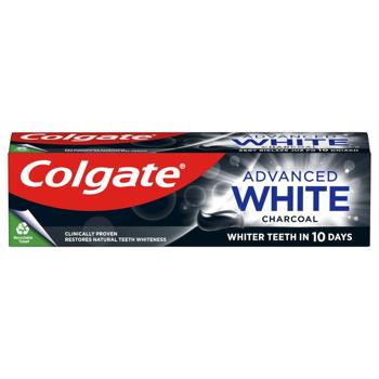 Зубна паста Colgate Advanced White Charcoal 75мл - купити, ціни на Торба - фото 1