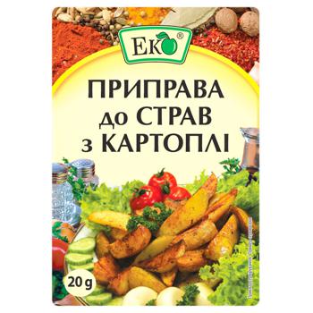 Приправа Еко до страв з картоплі 20г - купити, ціни на Auchan - фото 1