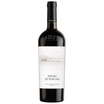 Вино Purcari Negru De Purcari красное сухое 13,5% 0,75л - купить, цены на WINETIME - фото 1