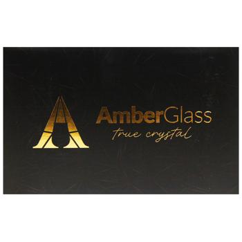 Набор бокалов Amber Glass Crystal Box №1 для виски 2шт 330мл - купить, цены на - фото 3