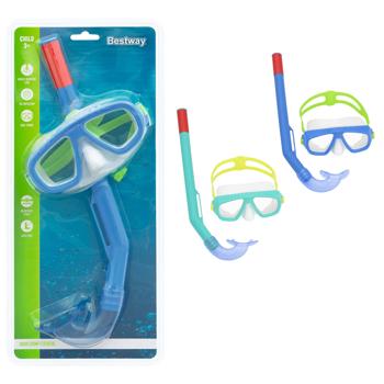 Бествей 24018 Маска д/плавання з трубкою Aqua Champ Essential 3+ - купити, ціни на Таврія В - фото 1