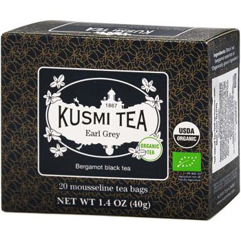 Kusmi Tea Earl Grey Organic Black Tea 2g*20pcs - buy, prices for COSMOS - photo 1
