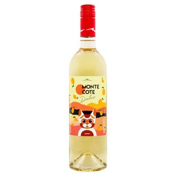 Напиток винный Сotnar Monte Cote Dolce Алыча-слива белый сладкий 9-13% 0,75л - купить, цены на MasterZoo - фото 1
