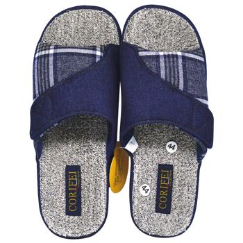 Капці домашні Corifei чоловічі в асортименті - купити, ціни на КОСМОС - фото 2