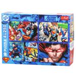 Пазл Trefl Сміливість Супермена 4х250 елементів