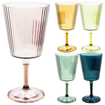 Wine Glass 18.5cm 400ml in assortment