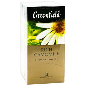 Greenfield Camomile Herbal Tea 1.5г*25pcs - buy, prices for - photo 2