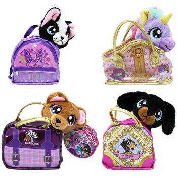 Игрушка Cutekins домашние любимцы в сумочках 10см - купить, цены на Auchan - фото 1