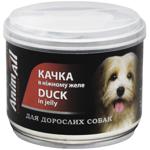 AnimAll Duck in Delicate Jelly Wet Food for Adult Dogs 85g