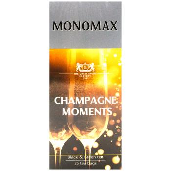 Monomax Champagne Moment Black and Green Tea 1.5g*25pcs - buy, prices for - photo 3