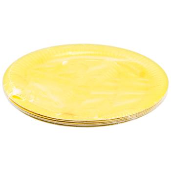 Actuel Yellow Dessert Plate 18cm 10pcs - buy, prices for Auchan - photo 2