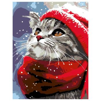 КАРТИНА ЗА НОМЕРАМИ ПУХНАСТА ЗИМА - купити, ціни на Auchan - фото 3