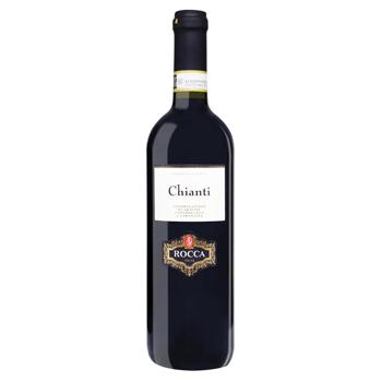 Вино Rocca Chianti DOCG красное сухое 12,5% 0,75л - купить, цены на NOVUS - фото 1