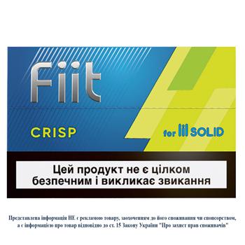 Стіки тютюновмісні Fiit Crisp 20шт - купити, ціни на Auchan - фото 1