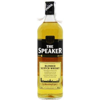 Виски Speaker 3 года 40% 0,7л - купить, цены на МегаМаркет - фото 1